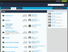 Tablet Screenshot of forum.nyugat.hu